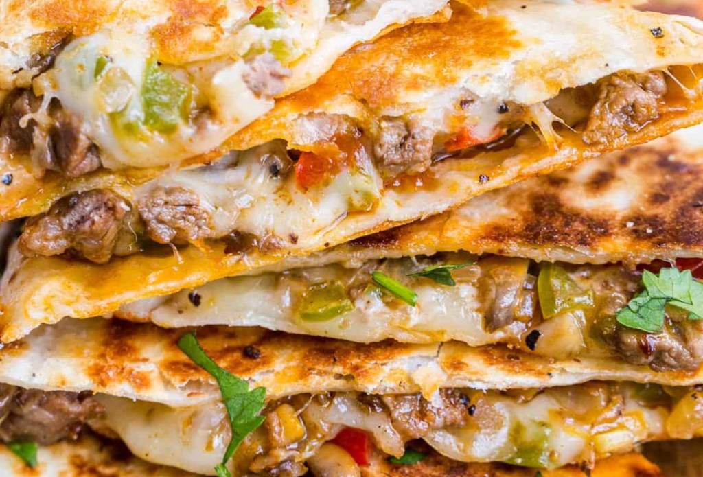 Philly Cheesesteak Quesadilla Recipe My Keto Web