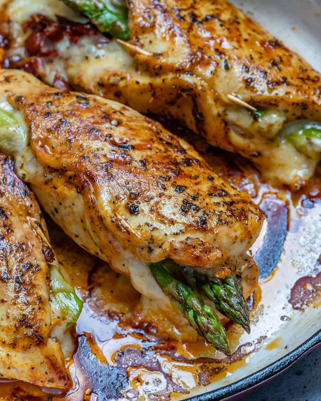 Asparagus Stuffed Chicken Breast - My Keto Web