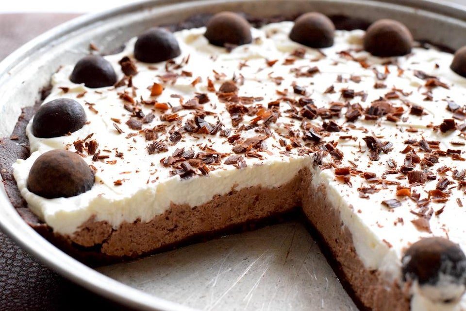 Keto No Bake Chocolate Hazelnut Pudding Pie🍰