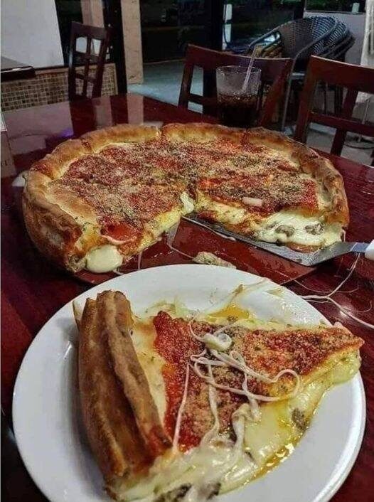 Keto Deep Dish Pizza