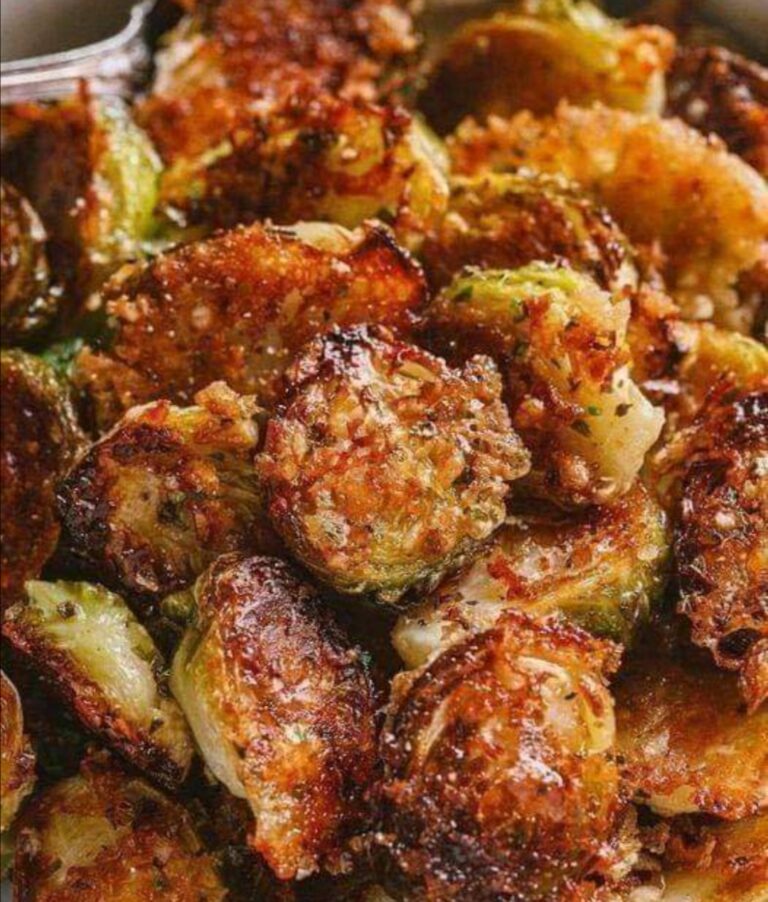 Garlic Parmesan Roasted Brussel Sprouts 😋 My Keto 