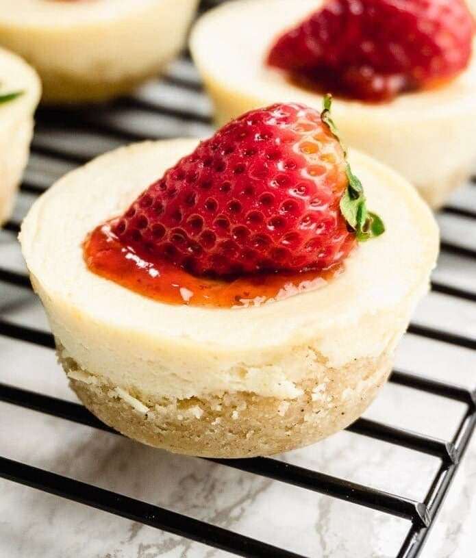 Keto Cheesecake Cups Net carb 2g