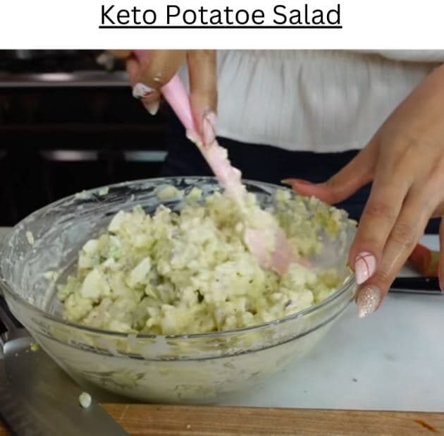 Keto Potatoes Salad