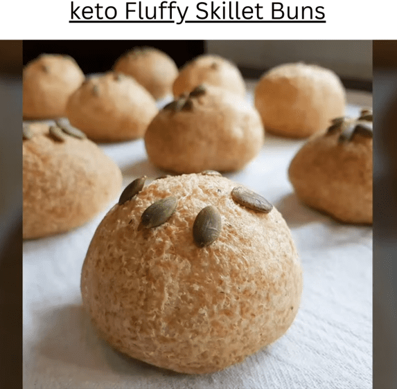 keto Fluffy Skillet Buns