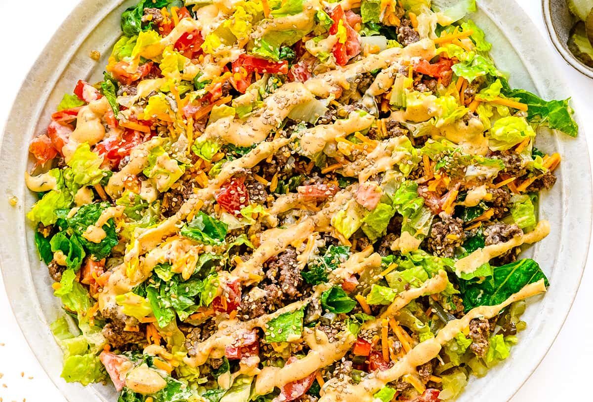 KETO BIG MAC SALAD