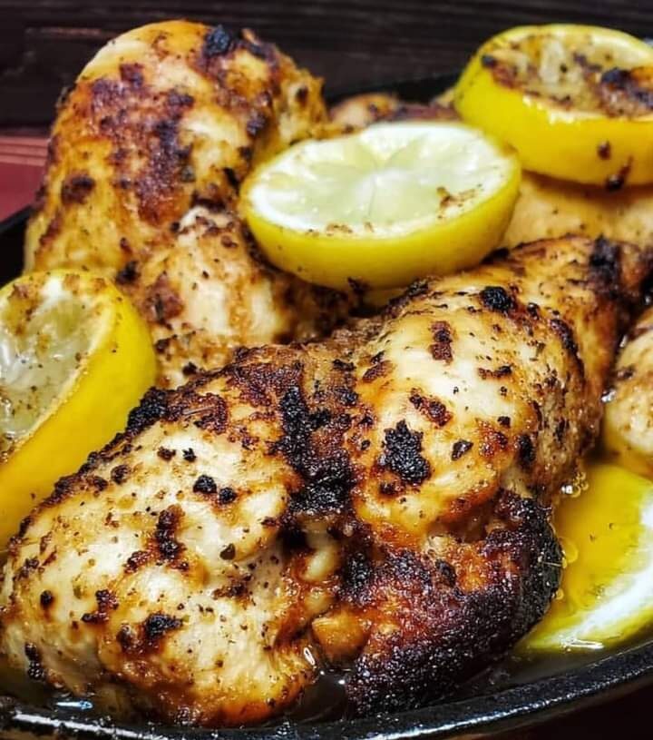 “GARLIC LEMON BUTTER CHICKEN