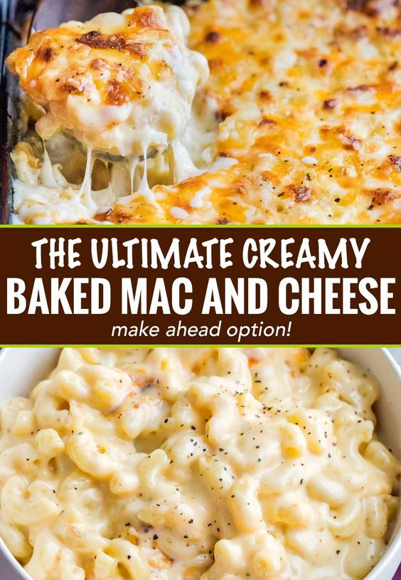 Creamy Baked Mac and Cheese