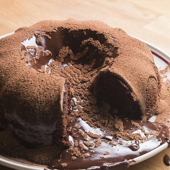keto chocolate molten lava cake