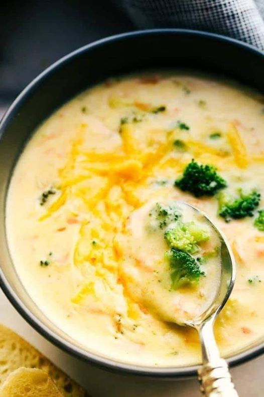 Low carb broccoli and cheddar soup