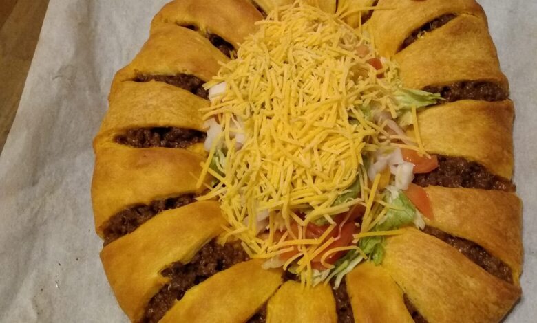 Keto taco ring