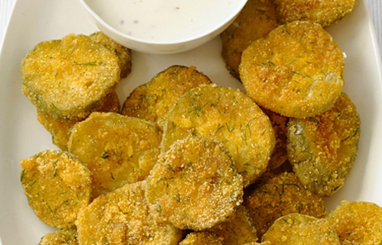 Keto Fried Pickles