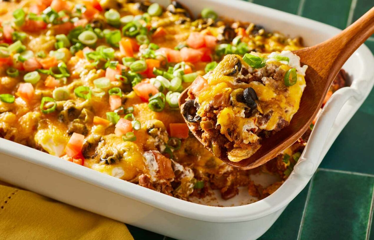 QUICK AND DELICIOUS MEXICAN CASSEROLE