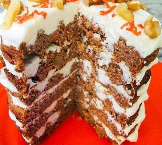 Carrot Chaffle Cake Recipe