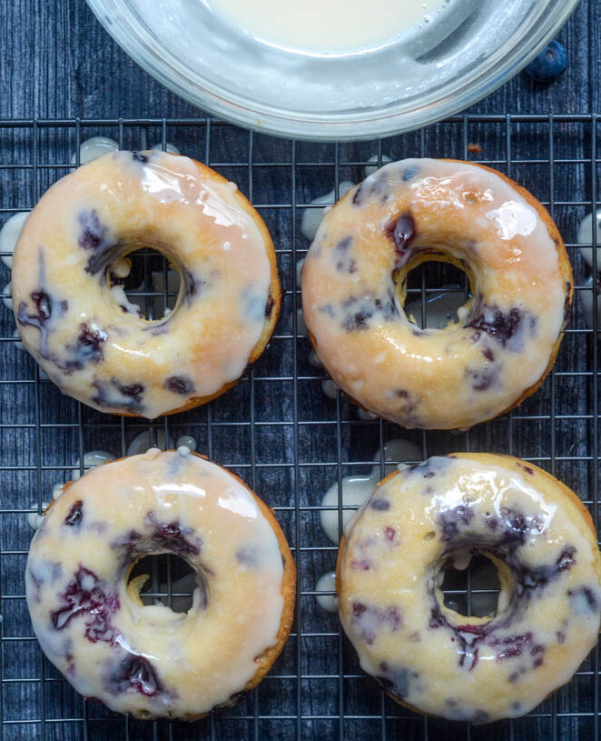 BLUEBERRY DONUTS