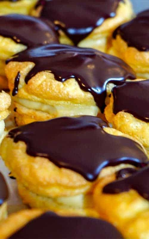 Low Carb Chocolate Eclairs