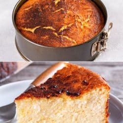 Keto Burnt Basque Cheesecake