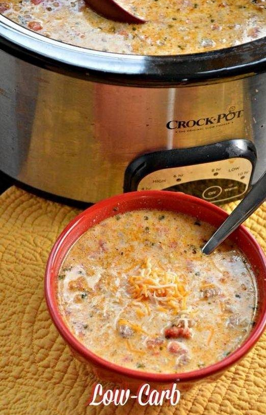 Crock Pot Low-Carb Soup