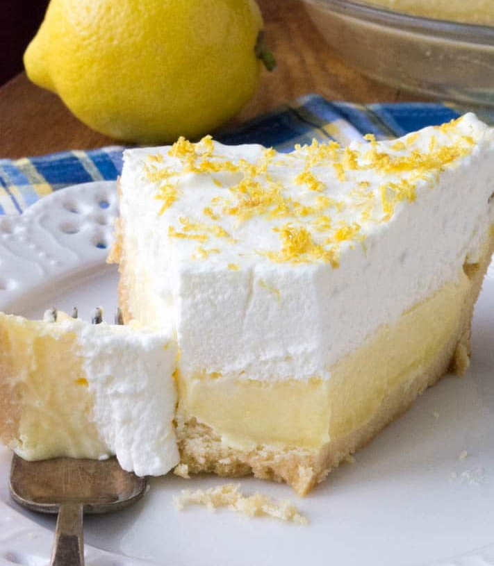 Keto Lemon Cream Pie