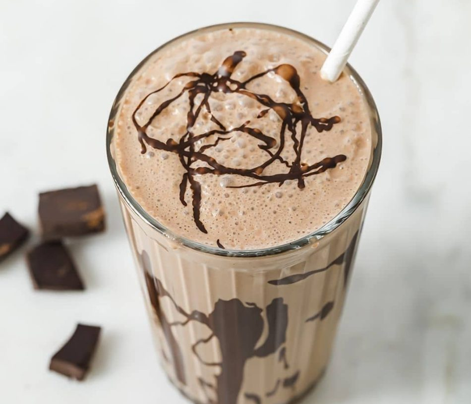 SUGAR FREE KETO HIGH PROTEIN CHOCOLATE SMOOTHIE