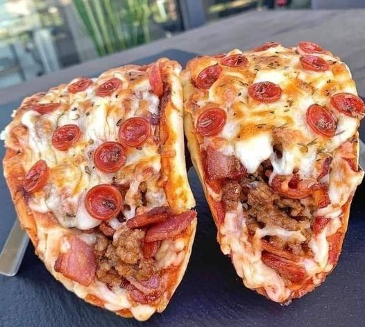 Low-Carb Meat Lovers Pizza Tacos