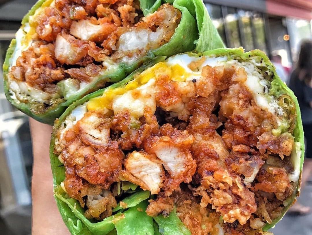 Low-Carb Breakfast Burrito with Lettuce Wrap 😋