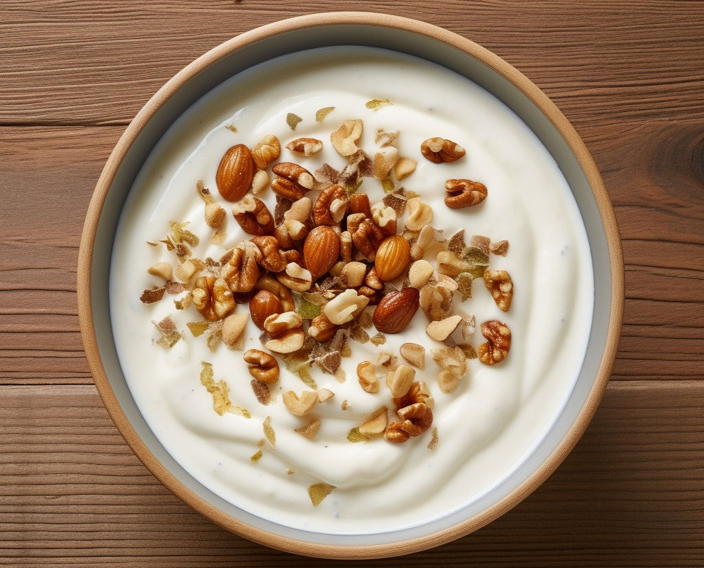 Greek Yogurt with Nuts and Seeds 😋