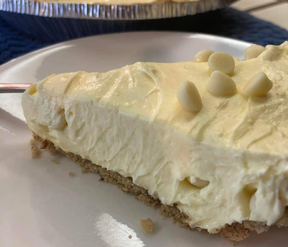 Low Carb Cheesecake Cream Pie