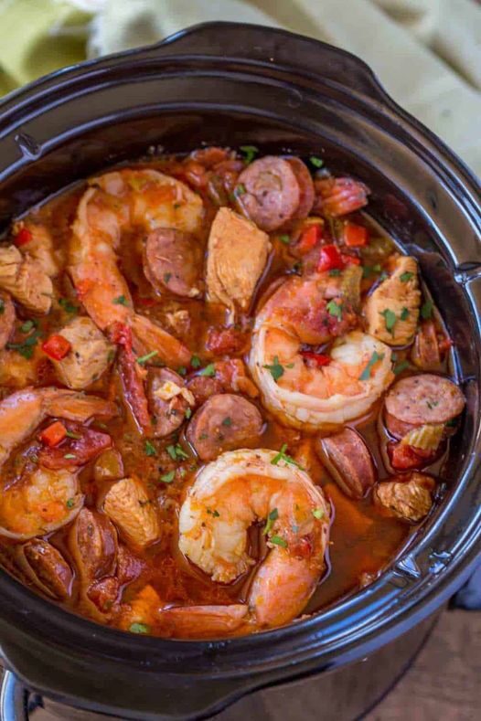 Keto Slow Cooker Jambalaya