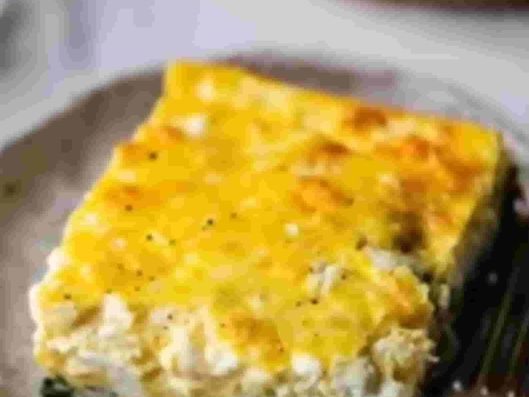 Keto Cottage Cheese Egg Bake