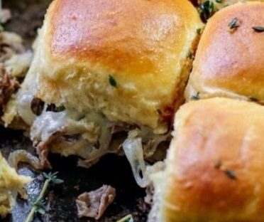 Philly Cheesesteak Sliders !!