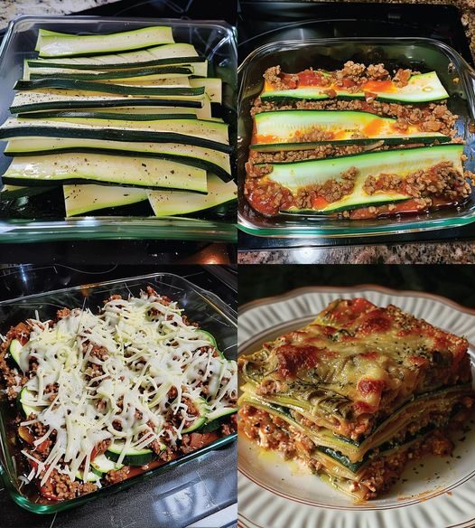 Keto Zucchini No Noodle Lasagna