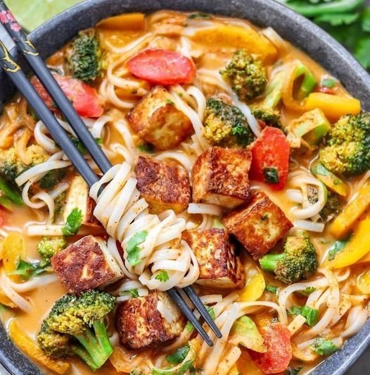 Red Curry Noodle Soup