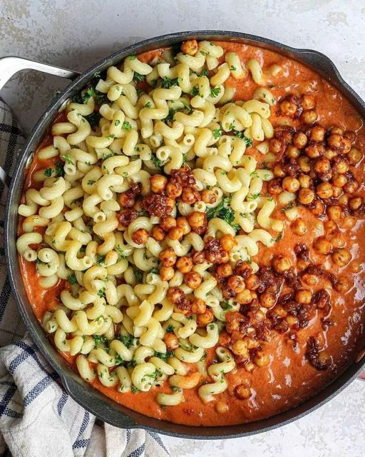 Chickpea Paprikash with Vegan Twist: