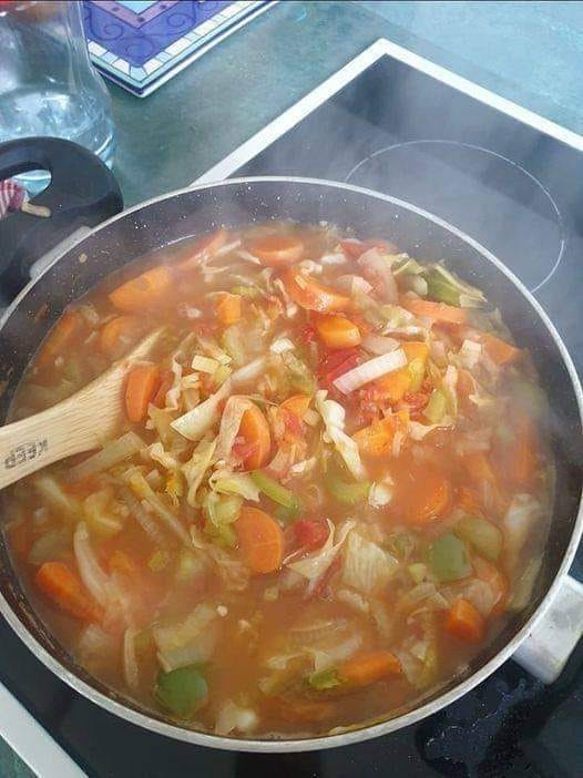 Fat burning cabbage soup