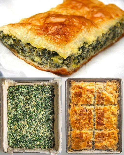 GREEK VEGAN SPANAKOPITA