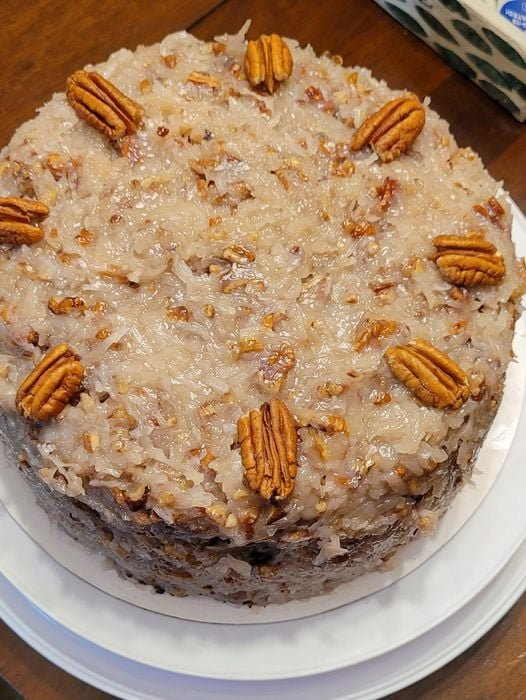 German chocolate cake