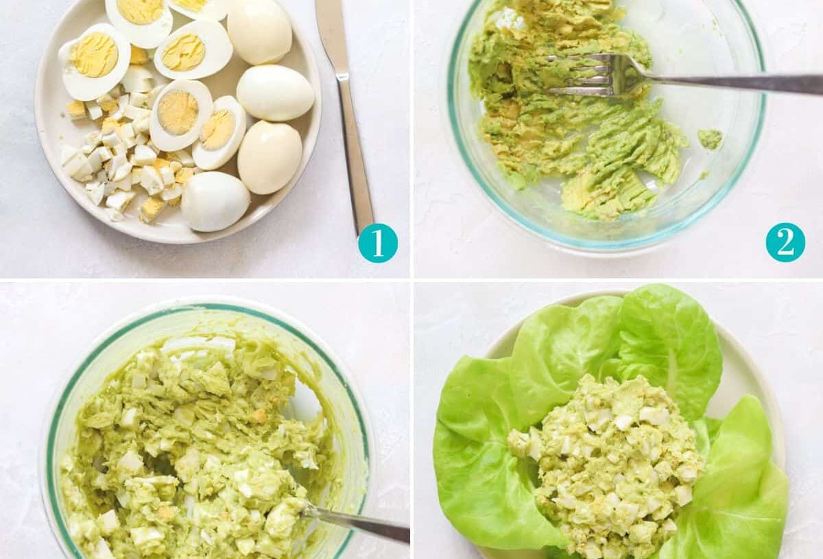 Keto Avocado Egg Salad Recipe