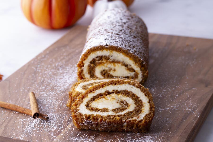 Keto Pumpkin Roll Recipe