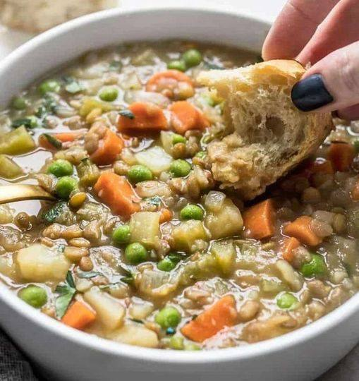 VEGAN WINTER LENTIL STEW Recipe