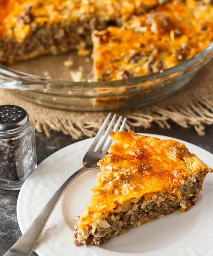 Impossible Cheeseburger Pie