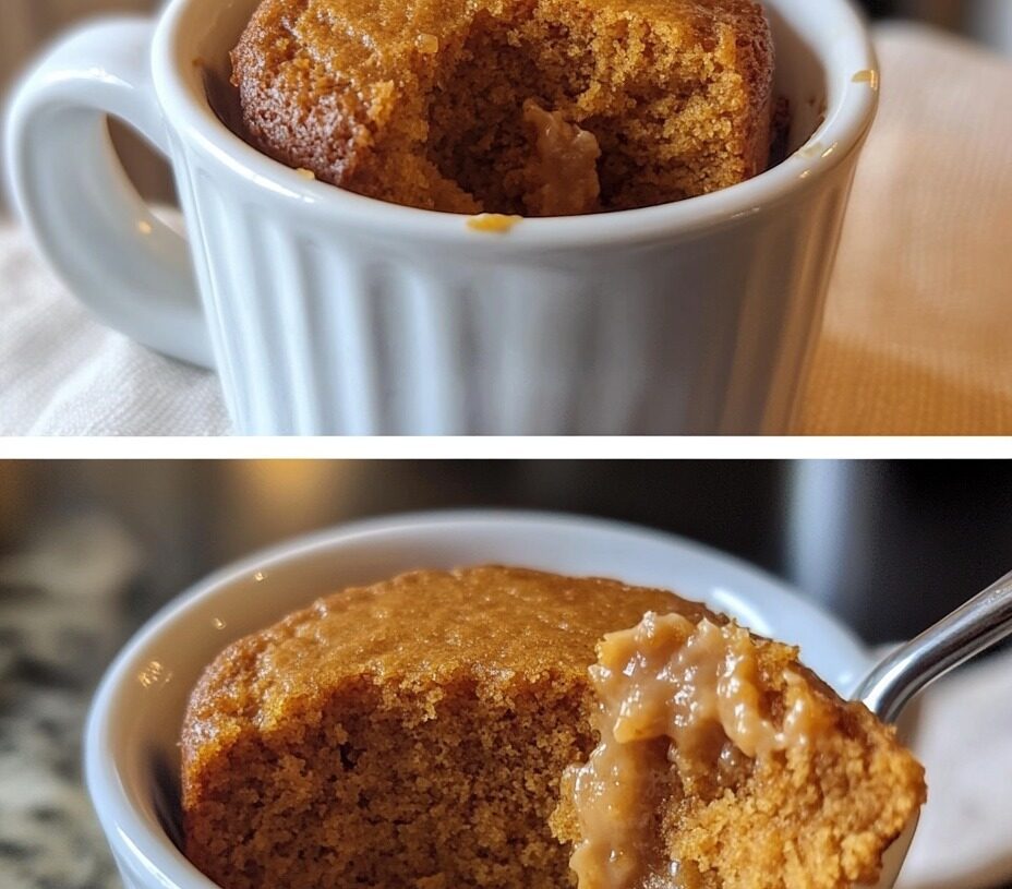 Keto Pumpkin Mug Cake