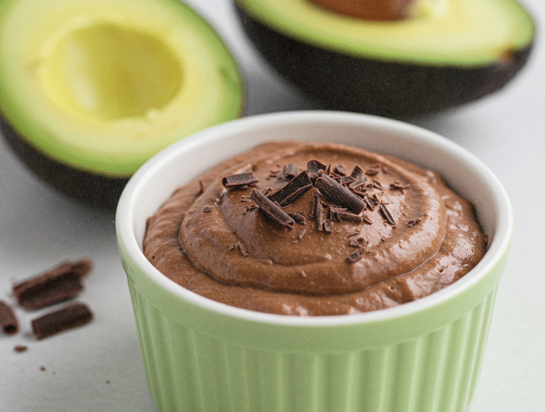 Keto Chocolate Avocado Mousse