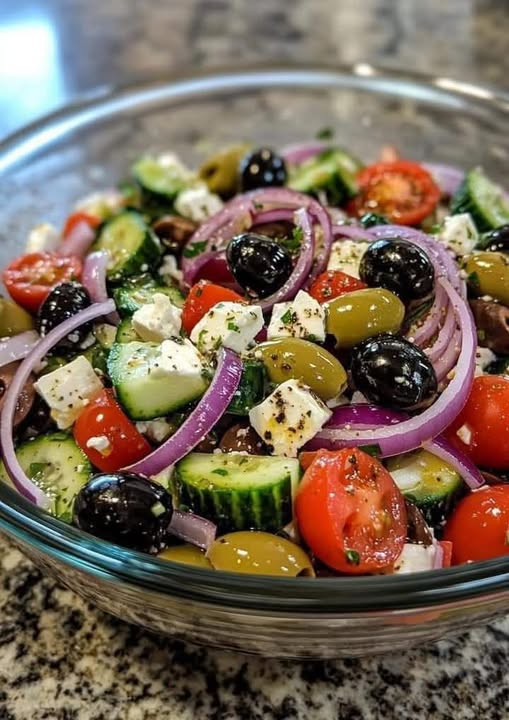 🥗Classic Greek Salad: A Journey Through Taste, Culture, and Simplicity