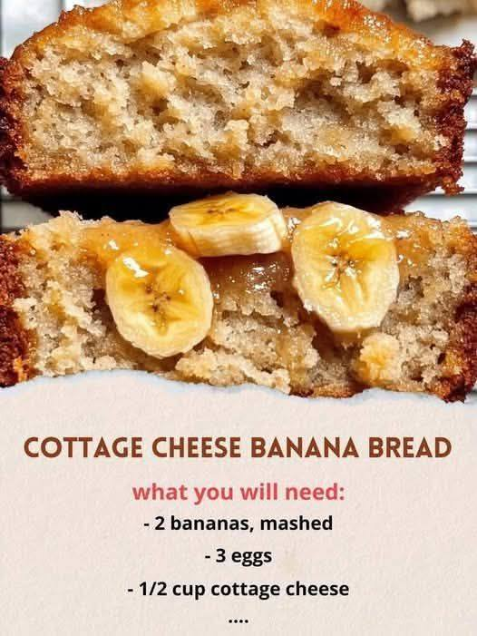 Cottage Cheese Banana Bread (High-Protein)