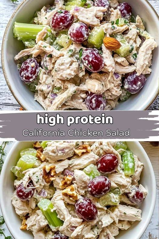 California Chicken Salad (High-Protein Edition)
