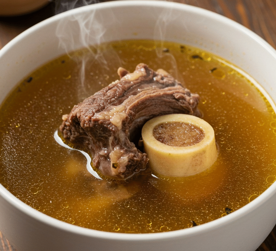 Healing Beef Bone Marrow Broth (High Protein)