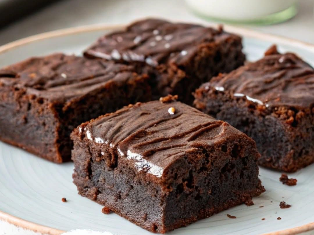High Protein Greek Yogurt Brownies