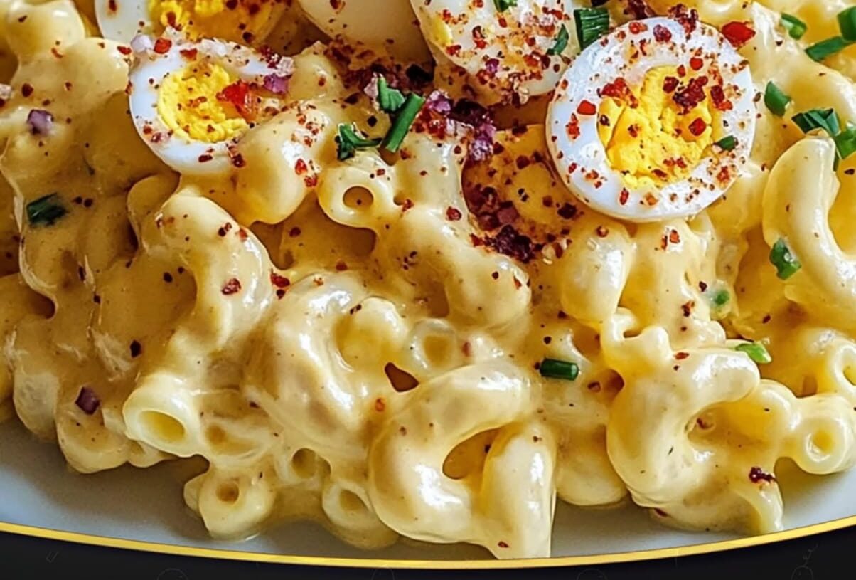 Deviled Egg Macaroni Salad Recipe