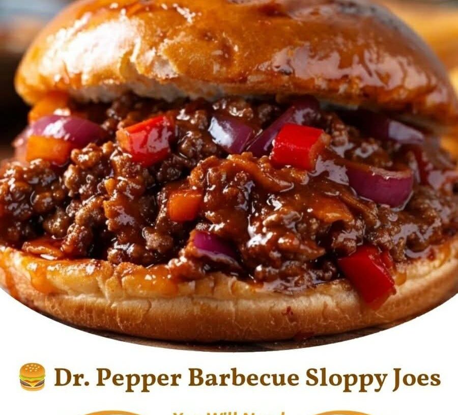 Dr. Pepper Barbecue Sloppy Joes