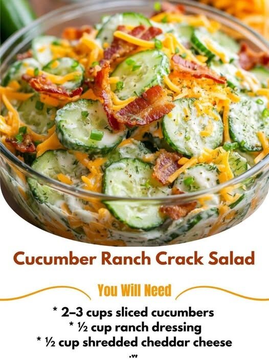 Cucumber Ranch Crack Salad